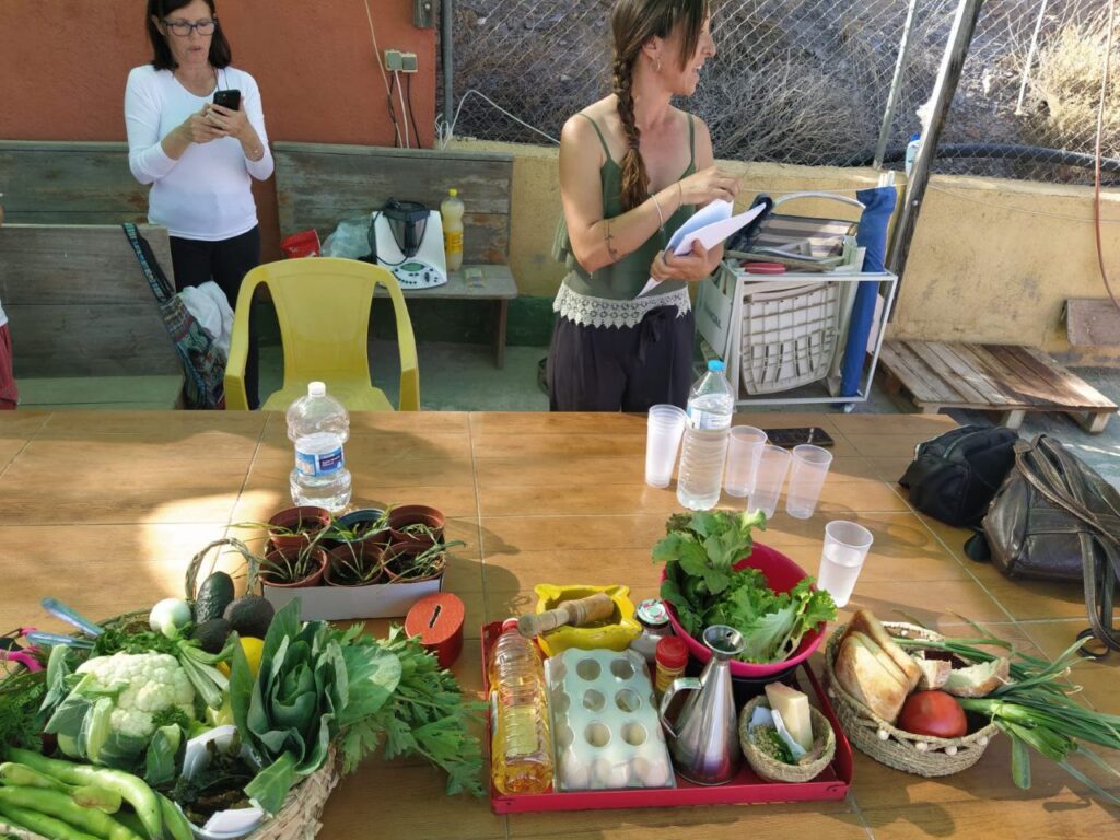 Taller del huerto a la mesa
