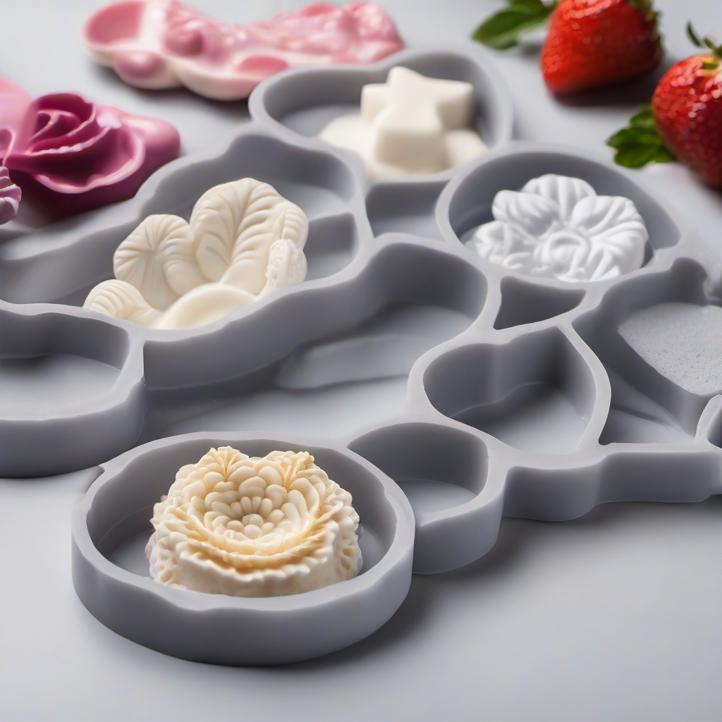 Moldes de silicona para postres