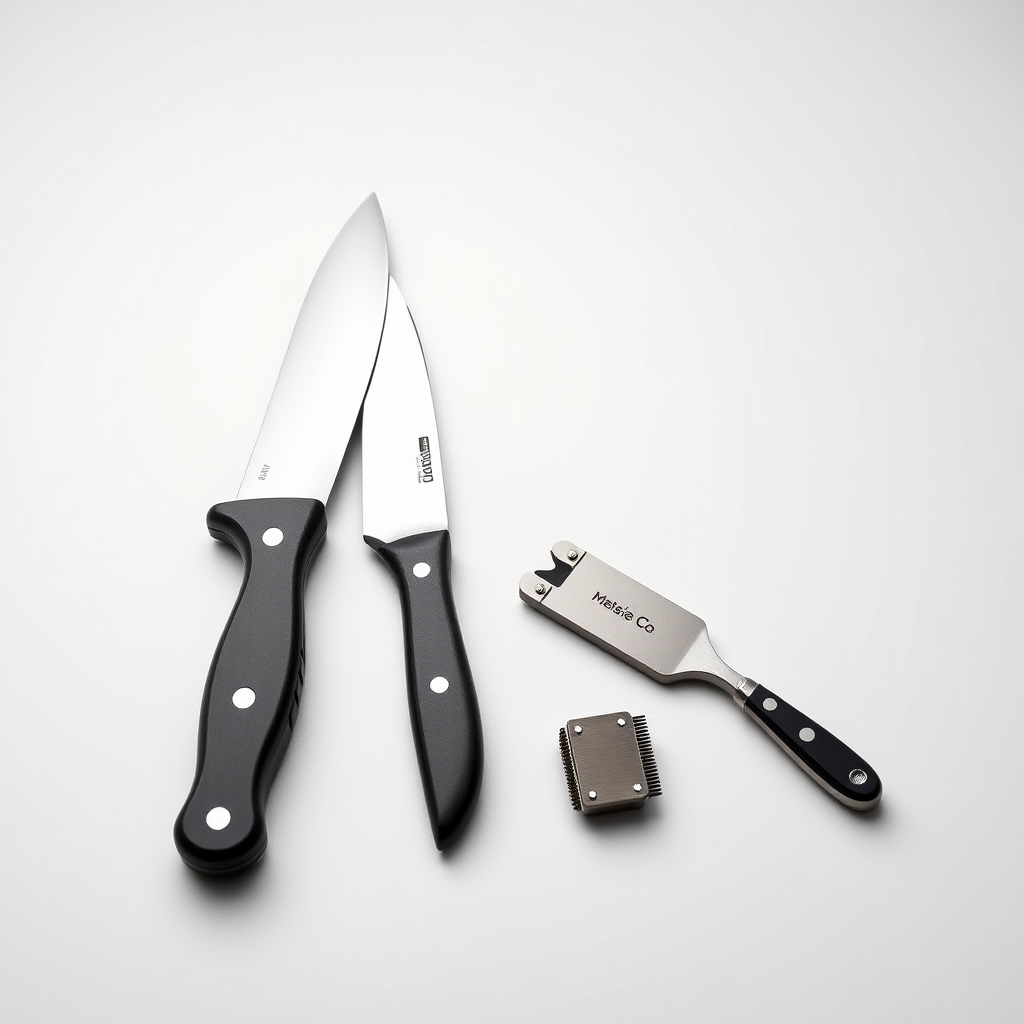 Juego de cuchillos jamonero profesional