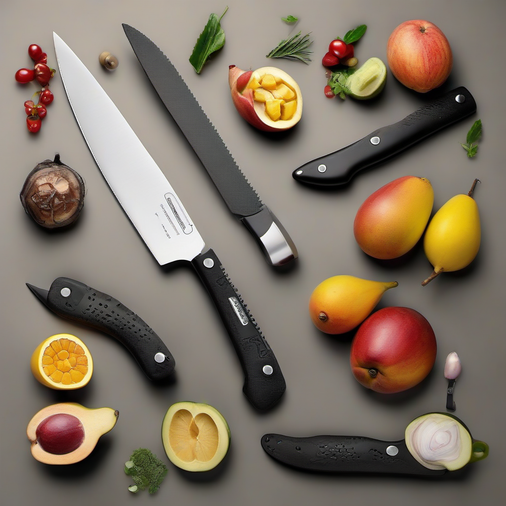 Set de cuchillos para cocina profesional