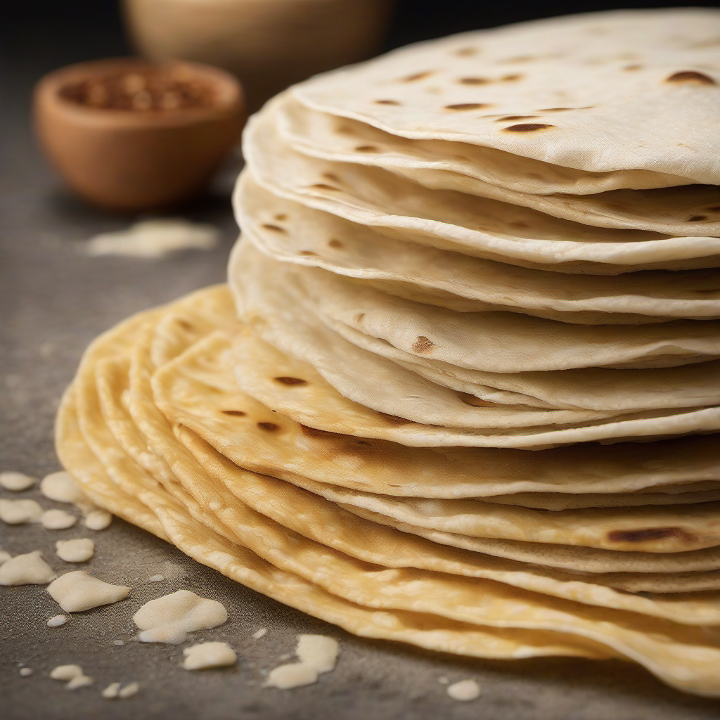 Tortillas de trigo para tacos