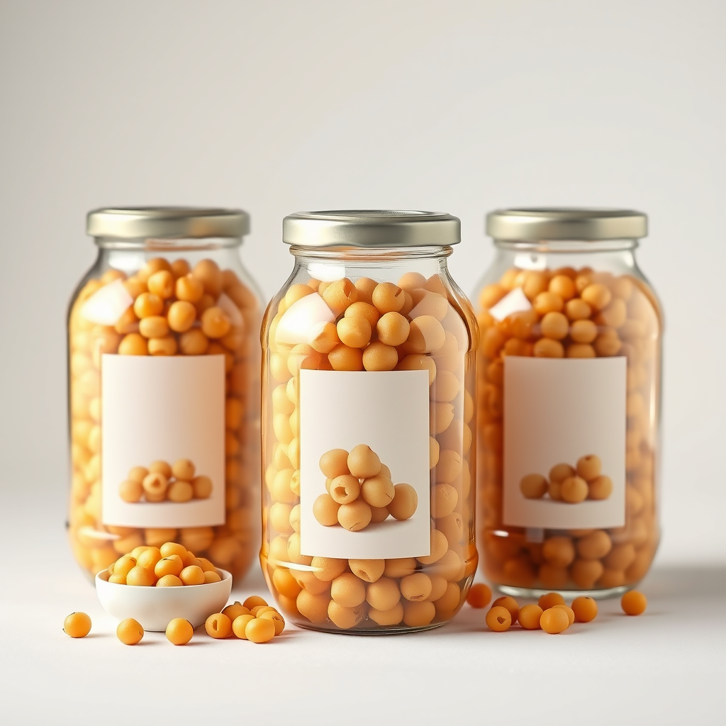 Pack de legumbres cocidas en bote (garbanzos)