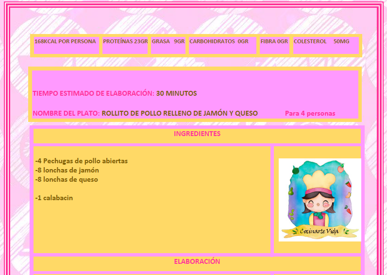 Pollo relleno al vapor