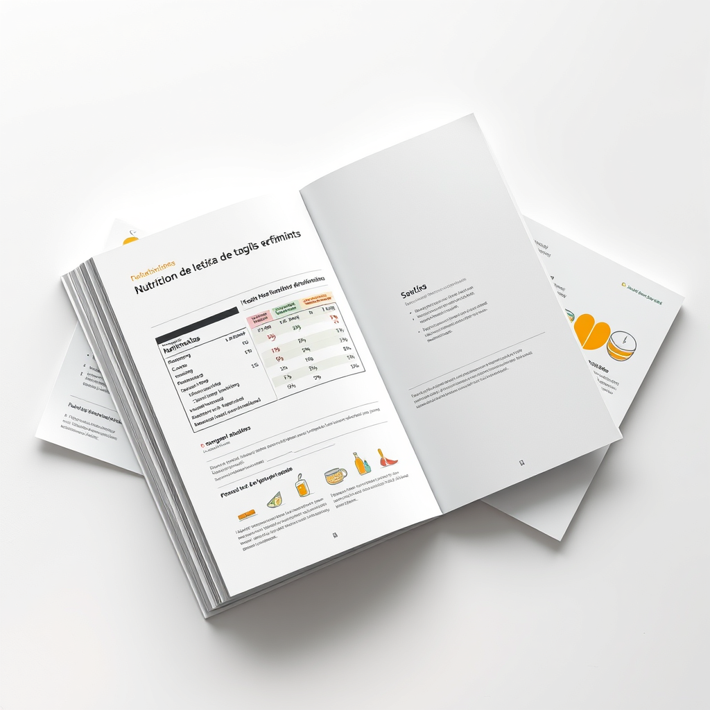 Libros y guías sobre nutrición y etiquetado de alimentos